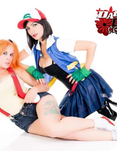 Ash and Misty Pokemon Cosplay | Daisy Chain Cosplay and Ivy Cosplay