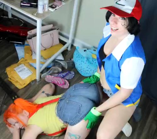 Ash and Misty - Trash Queen and Daisy Chain Cosplay