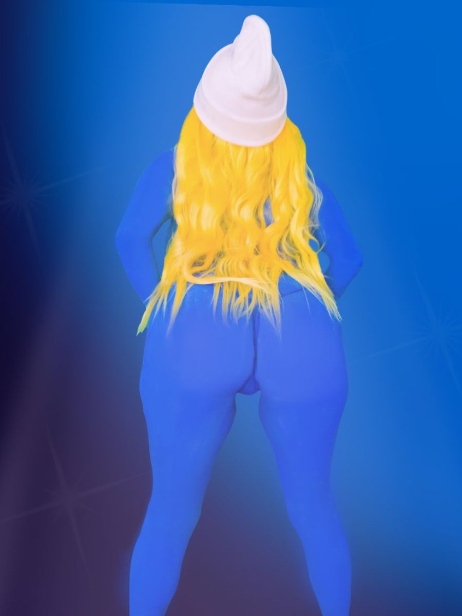 Sexy Smurf - Smurfette Bodypaint Cosplay