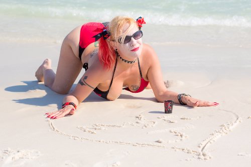 Hot Harley Quinn Bikini Cosplay by Daisy Chain Cosplay #8