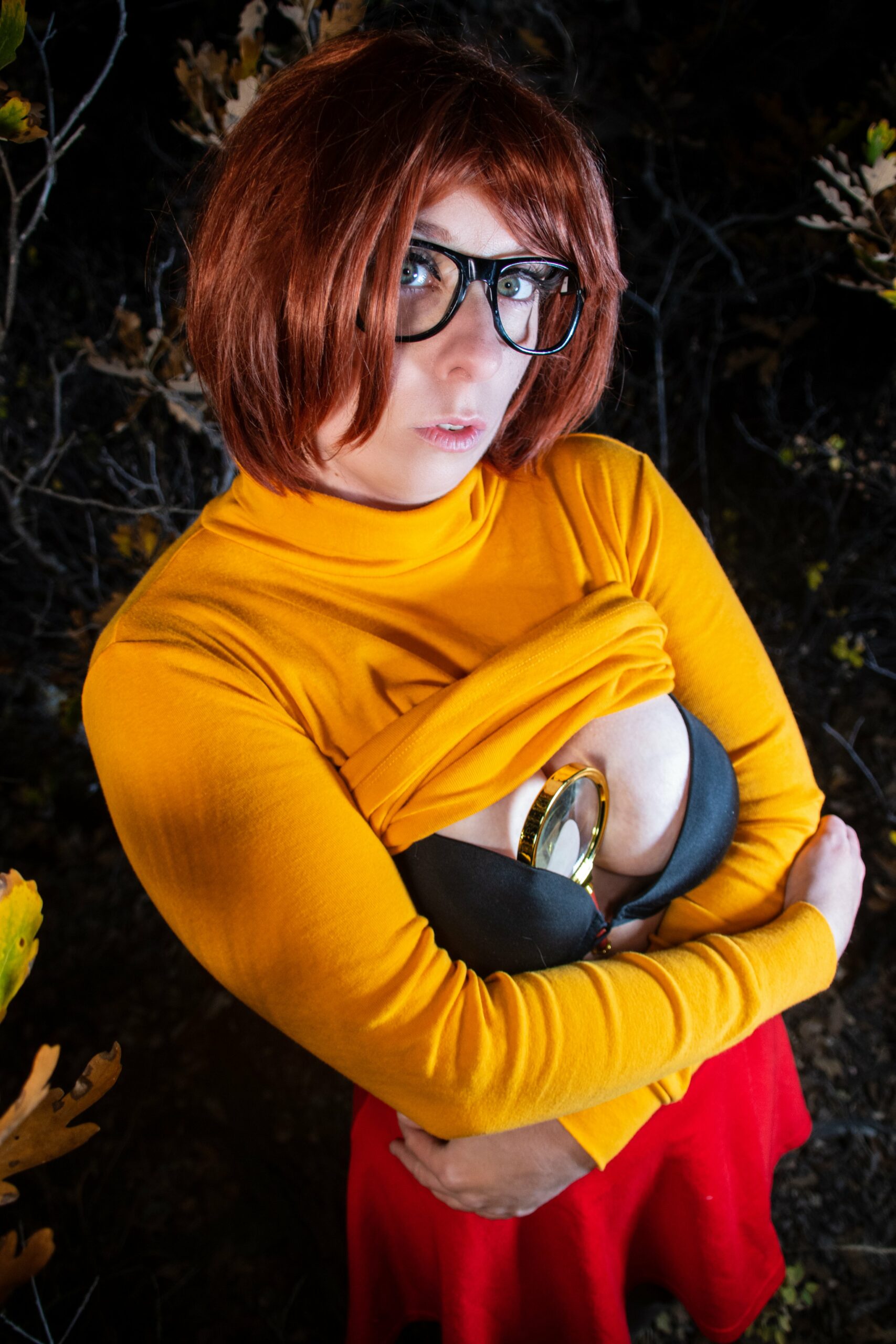Hot Velma Cosplay by Trash Queen